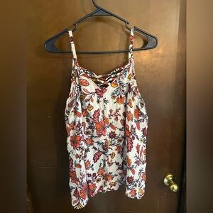 Plus size Floral Print Women's Top